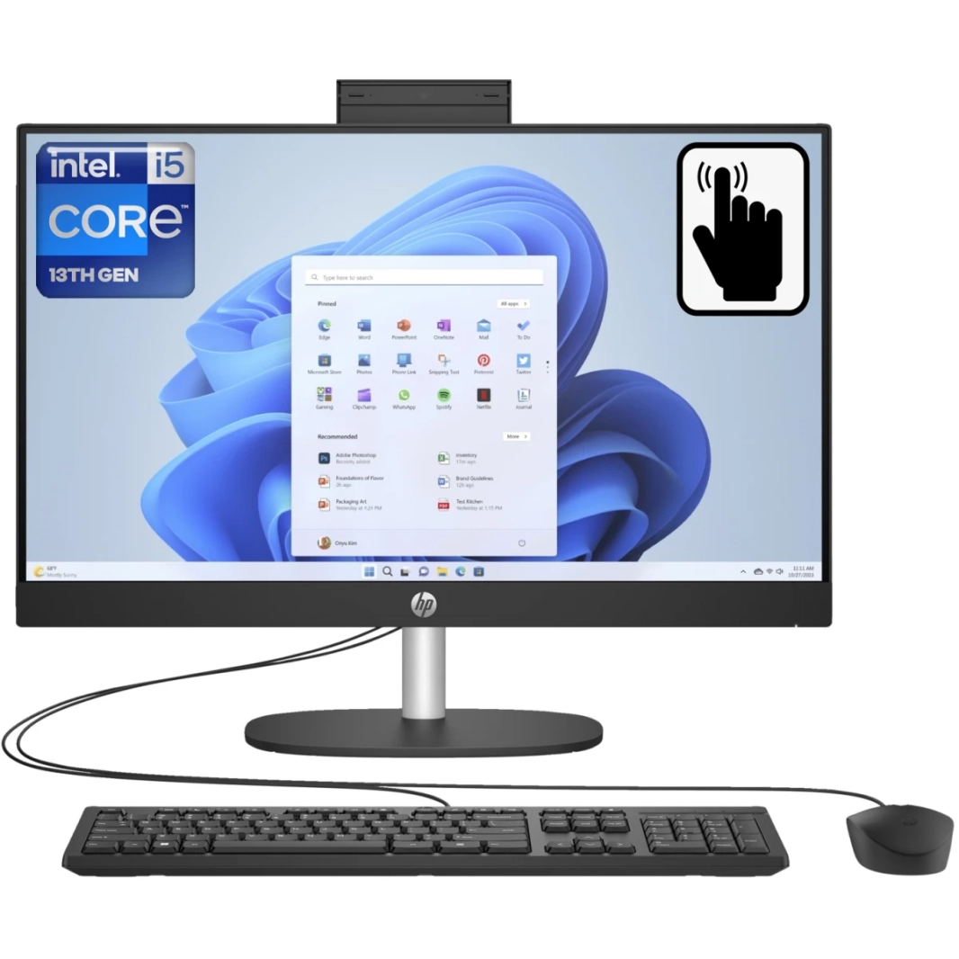 HP All-in-One 24-CR0028NE PC (2023) NEW 13GEN Intel Core I5 ​​10-CORES W/ 24 "