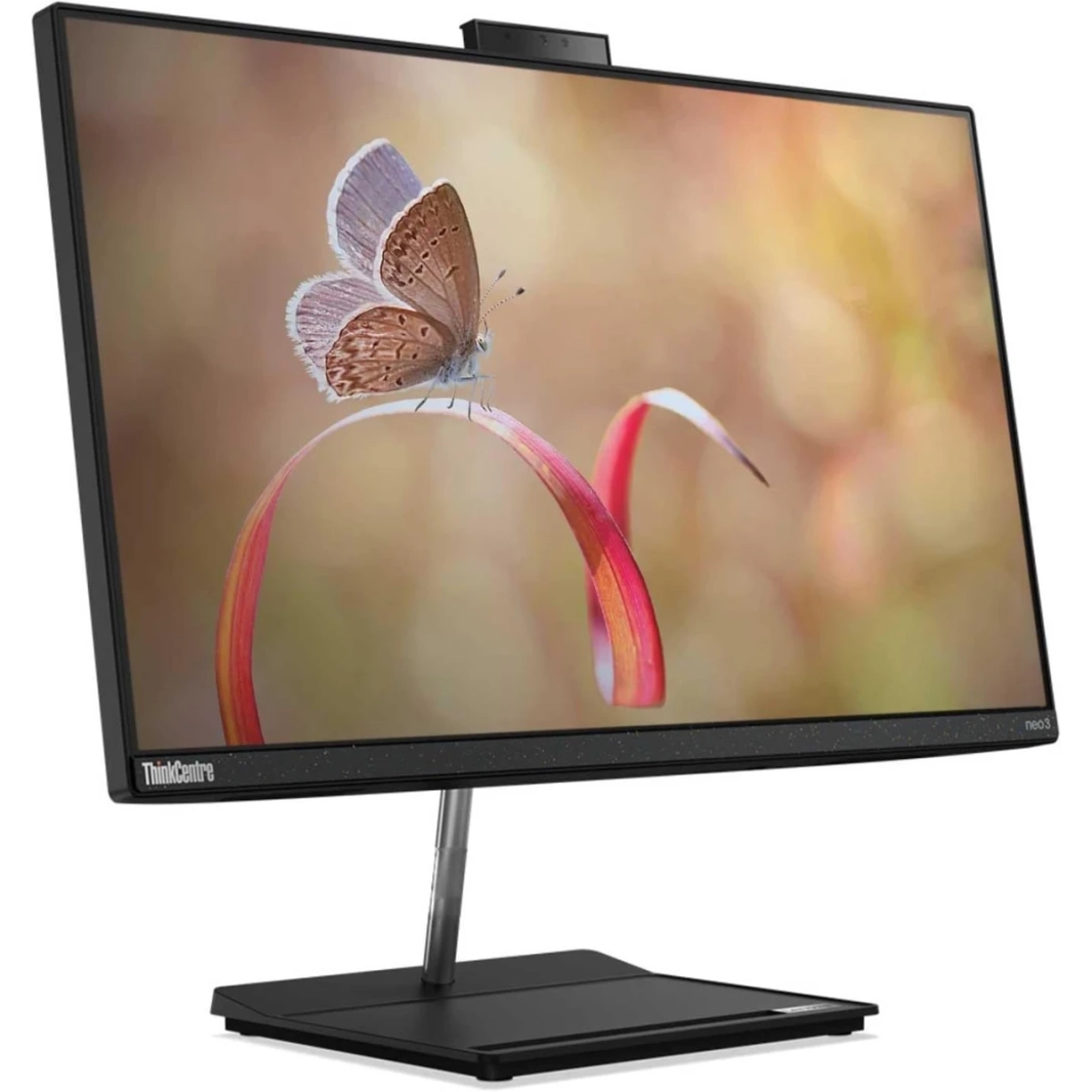 Lenovo ThinkCentre Neo 30a 27 "All-in-One PC 13Gen Intel Core I5 ​​8 CORES مع معالج عالي الأداء و 27" لا شيء-أسود-أسود