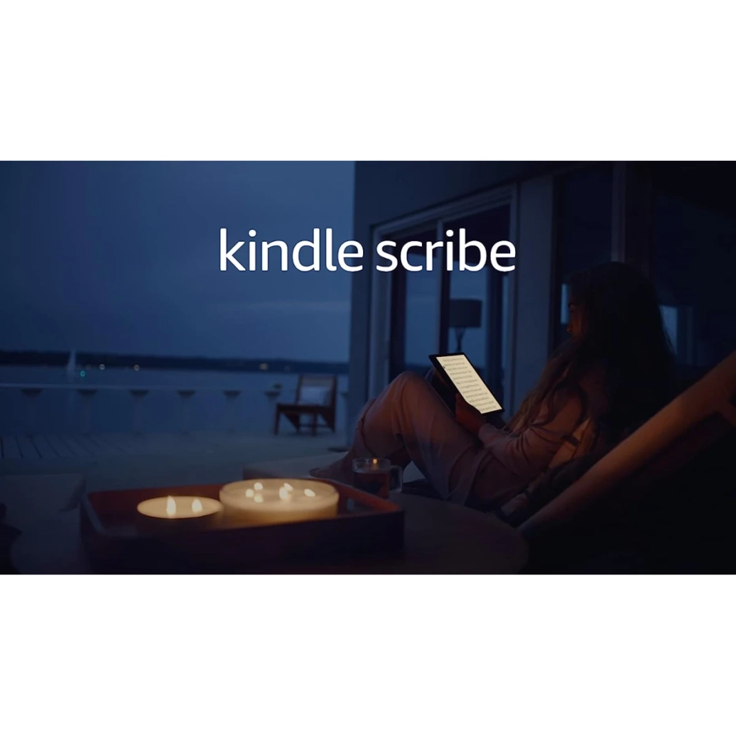 Amazon Kindle Scribe E -Reader New (2022) 32GB تخزين القراءة والكتابة مع 10.2 "عرض وقلم متميز - رمادي