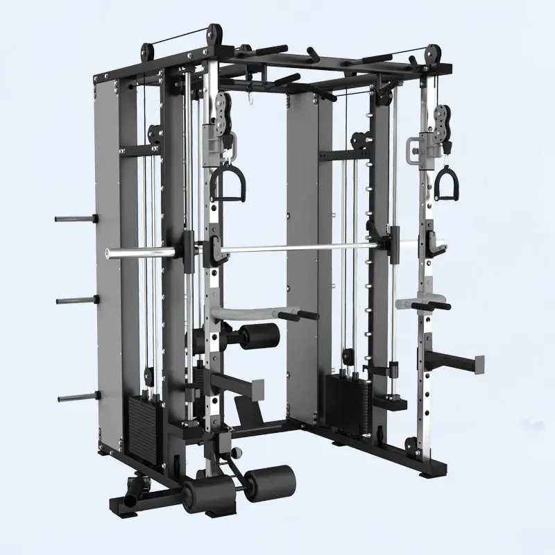 Multi-functional Smith Machine Gym Equipment