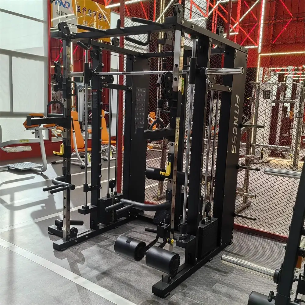 Multi-functional Smith Machine Gym Equipment