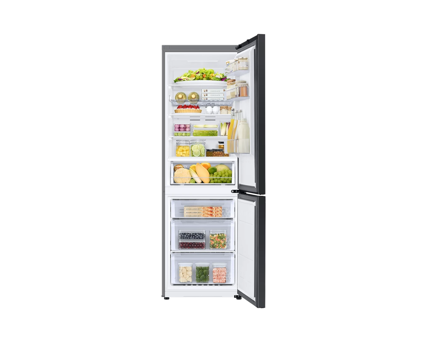 Bottom-Mount Freezer Refrigerator, 340L Net Capacity