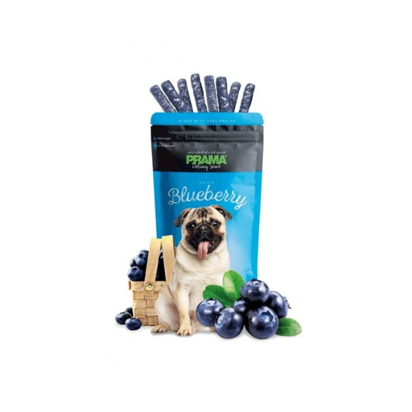 PRAMA Delicacy Blueberry Dog Treats (70 Grams) MADE WITH FRESH MEAT  - /70gm