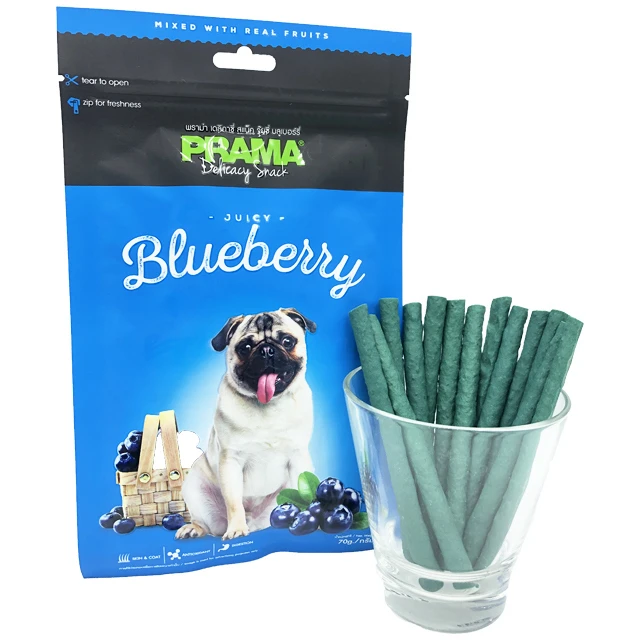 PRAMA Delicacy Blueberry Dog Treats (70 Grams) MADE WITH FRESH MEAT  - /70gm