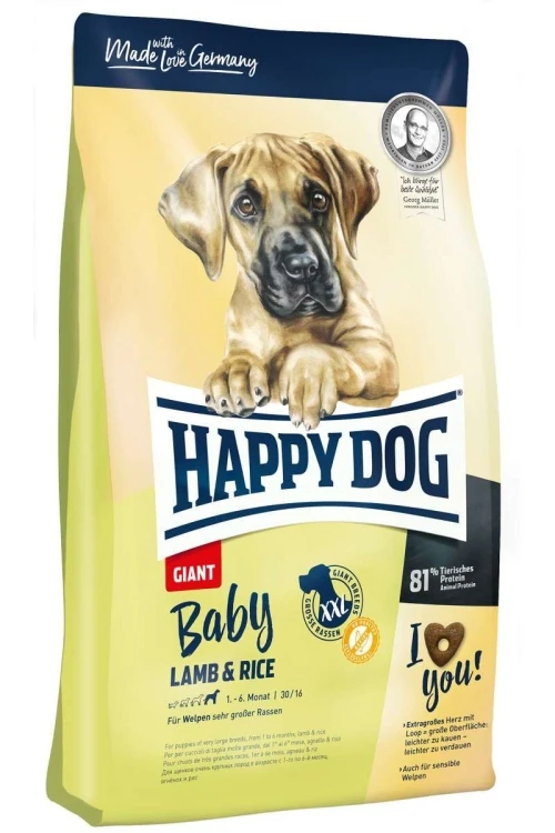 Happy Dog Baby Giant Lamb & Rice  - /15kg