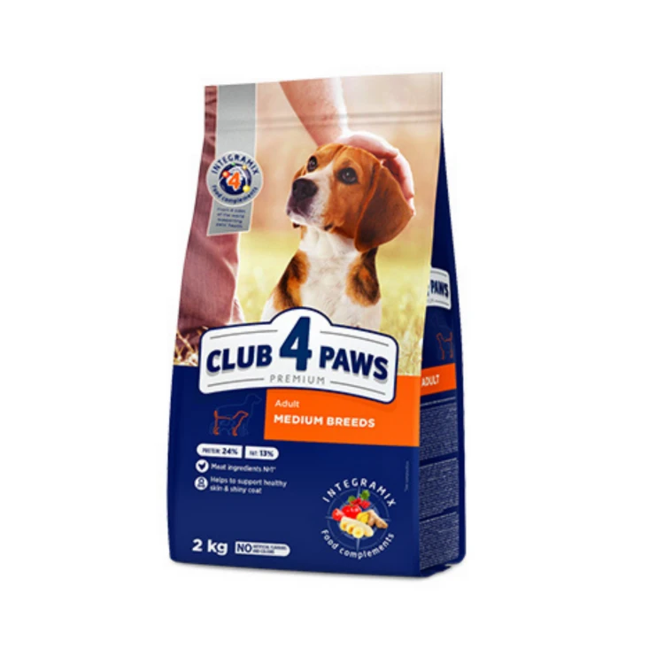 CLUB 4 PAWS Premium For Medium Breeds  - /2kg