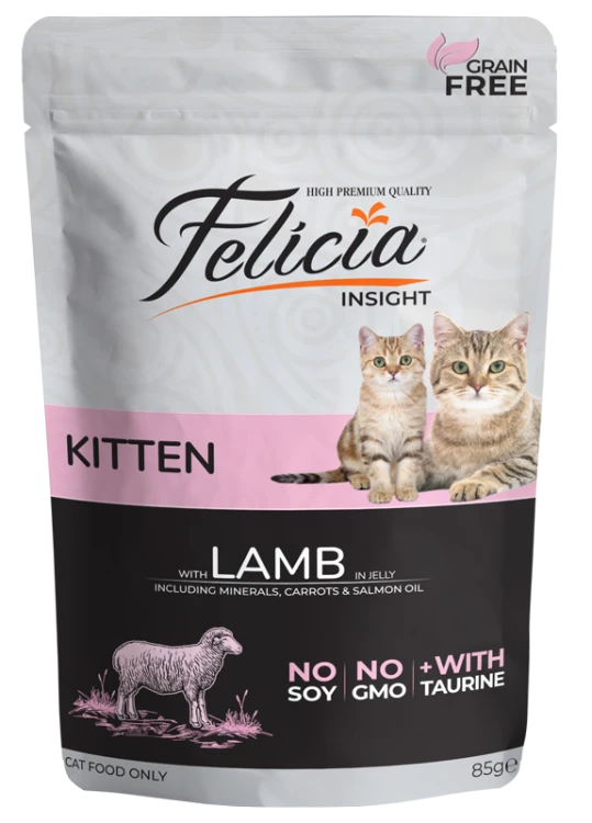 Paws Felicia All Types - Kitten Chicken in Jelly