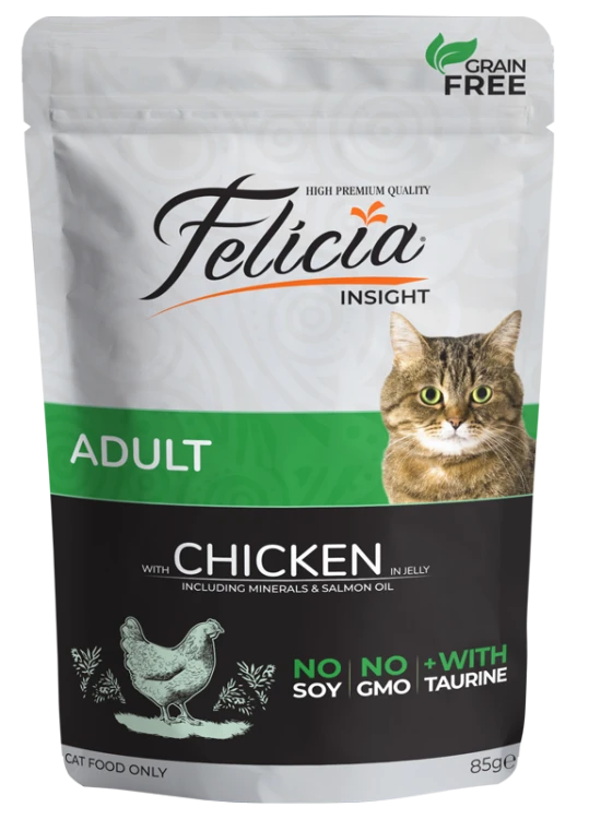 Paws Felicia All Types - Kitten Chicken in Jelly