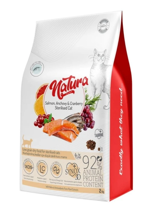 Natura Salmon Anchovy Cranberry