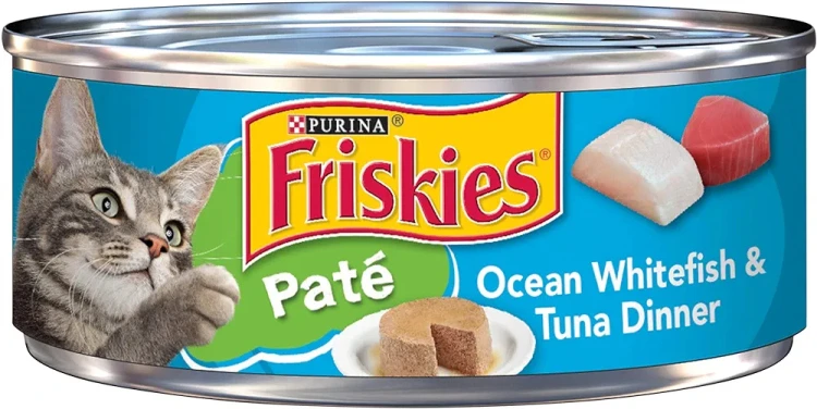 Friskies Ocean Whitefish & Tuna Dinner pate  - /156g