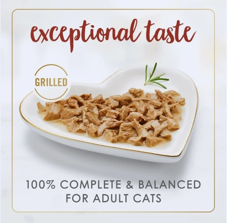 Fancy Feast Grilled Tender Beef & Liver Feast In Gravy Gourmet Cat Food  - /85g