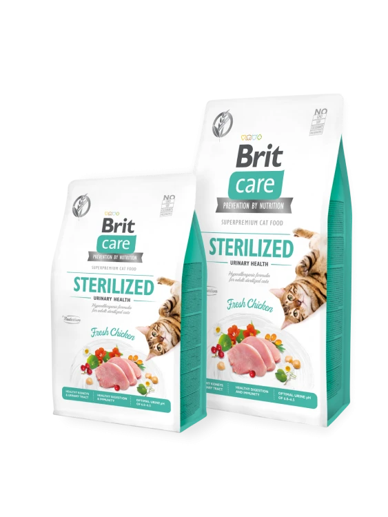 Brit Care Cat Grain-Free STERILIZED URINARY HEALTH - 7kg