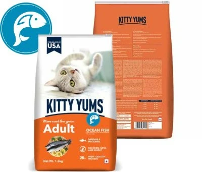 Kitty yums adult ocen fish - 1.2kg