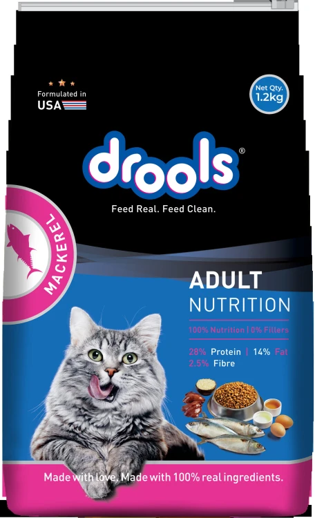 Drools Mackerel Adult Cat Food  - /1.2kg