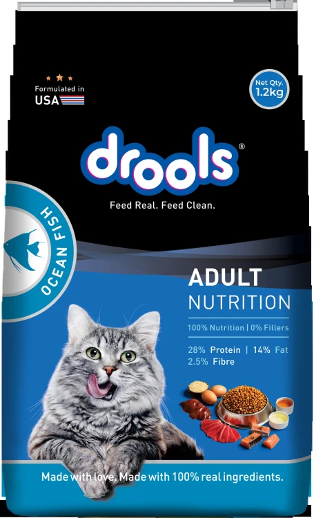 Drools Ocean Fish Adult Cat Food - 3kg