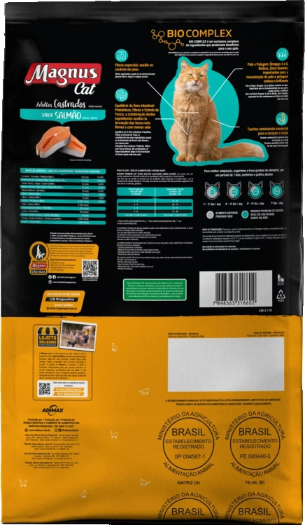 Magus for Sterilized Cats Salmon Flavor  - /2.5kg