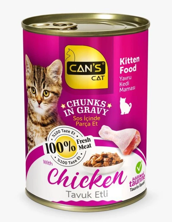 Canz wet chicken kitten - 12pc