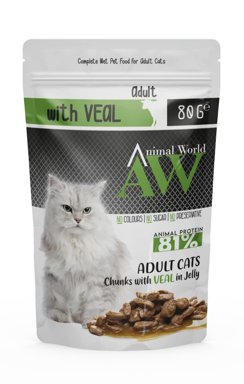 Adult With Veal All Breed  - /80gm