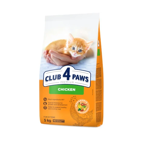 Clob 4 paws kitten chicken  - /5kg