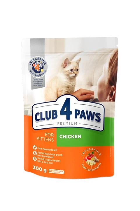 Club 4 paws kitten chicken  - /300gm