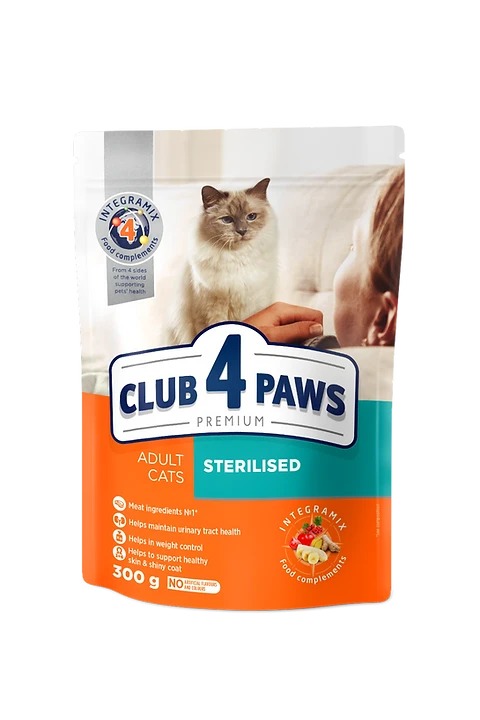 Club 4 paws Sterilized  - /300gm