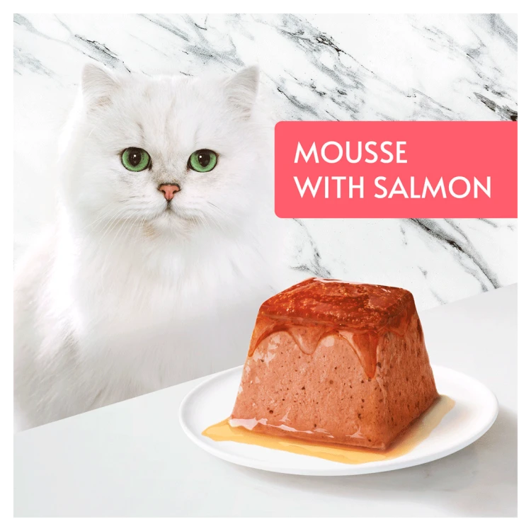 GOURMET® Revelations Mousse with Salmon Wet Cat Food  - /4*75gm