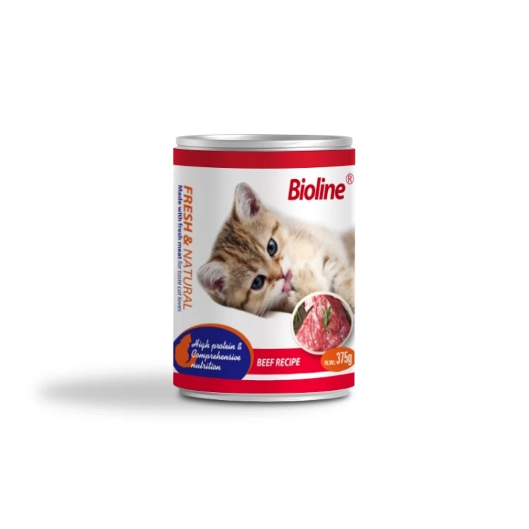 Bioline wet food beef - 24pc