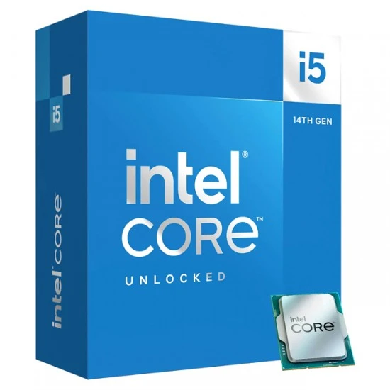 معالج INTEL CORE I5 14600KF من الجيل الرابع عشر لسطح المكتب 14 نواة 5.3 جيجاهرتز 24 ميجابايت 20 خيطًا مفتوحًا - درج