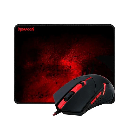 مجموعة ماوس لاسلكية ولوحة ماوس 2 في 1 من REDRAGON M601WL-BA