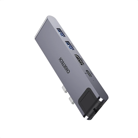 محول متعدد المنافذ USB-C 7 في 1 من CHOETECH HUB-M24