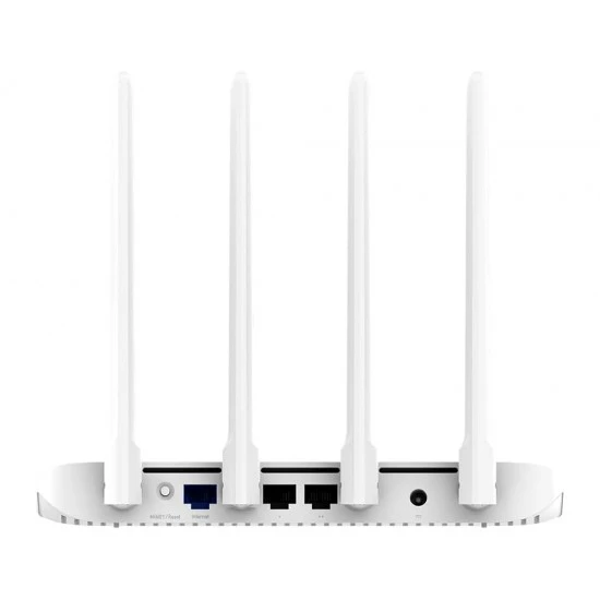 جهاز توجيه XIAOMI MI ROUTER 4A GIGABIT EDITION 128MB ثنائي النواة FULL GIGABIT AC1200 - أبيض