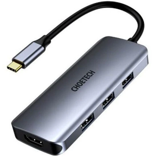 محول CHOETECH HUB M15 9 في 1 USB-C متعدد المنافذ