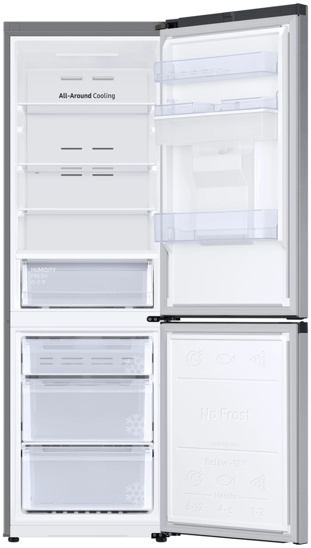 Bottom Mount Freezer | RB34T670FSA/LV | 355 L | Silver