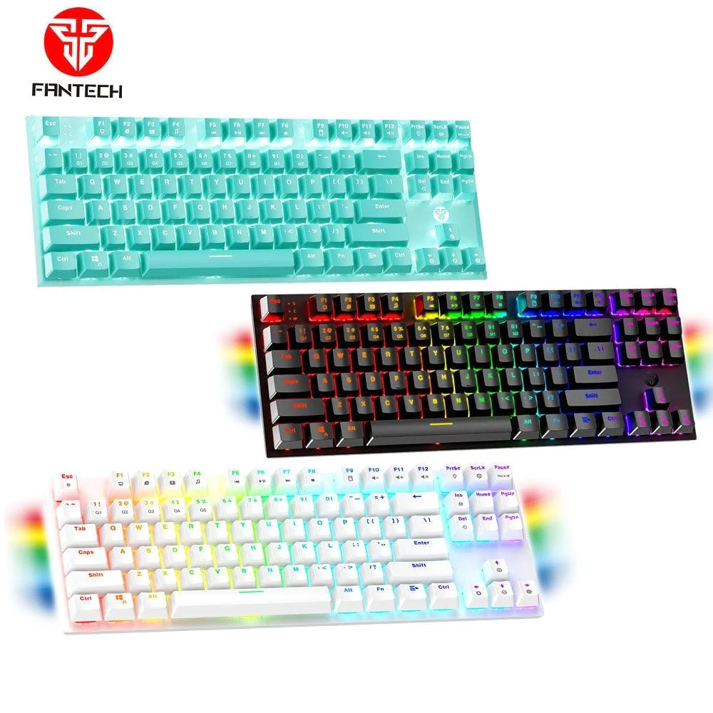 لوحة مفاتيح ميكانيكية FANTECH MAXFIT87 MK856 RGB