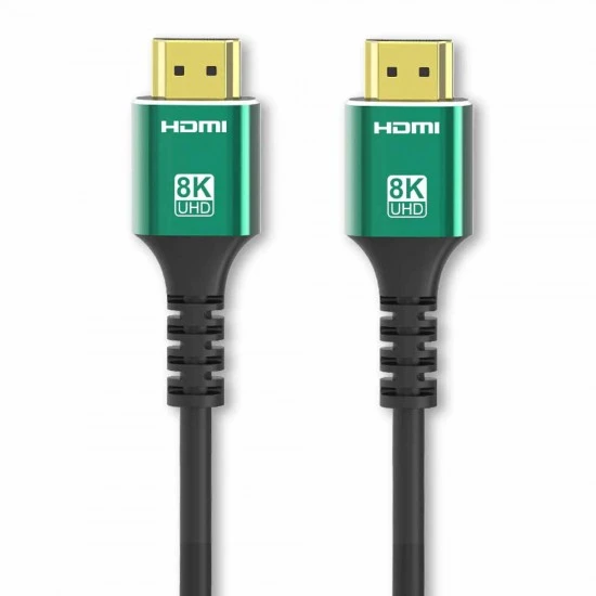 كابل HDMI ممتاز بطول 5 أمتار بدقة 8K HD 2.1V وسرعة عالية 48 جيجابت في الثانية وULRTA HD 4320P