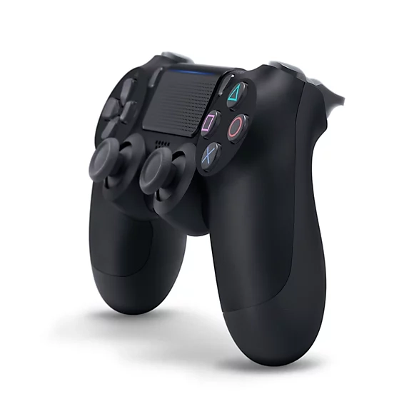 وحدة تحكم لاسلكية DUALSHOCK4 لجهاز PS4 – أسود لامع