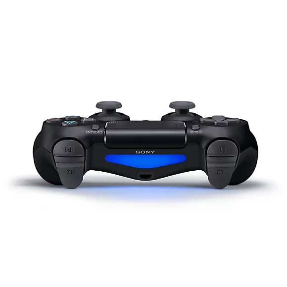 وحدة تحكم لاسلكية DUALSHOCK4 لجهاز PS4 – أسود لامع