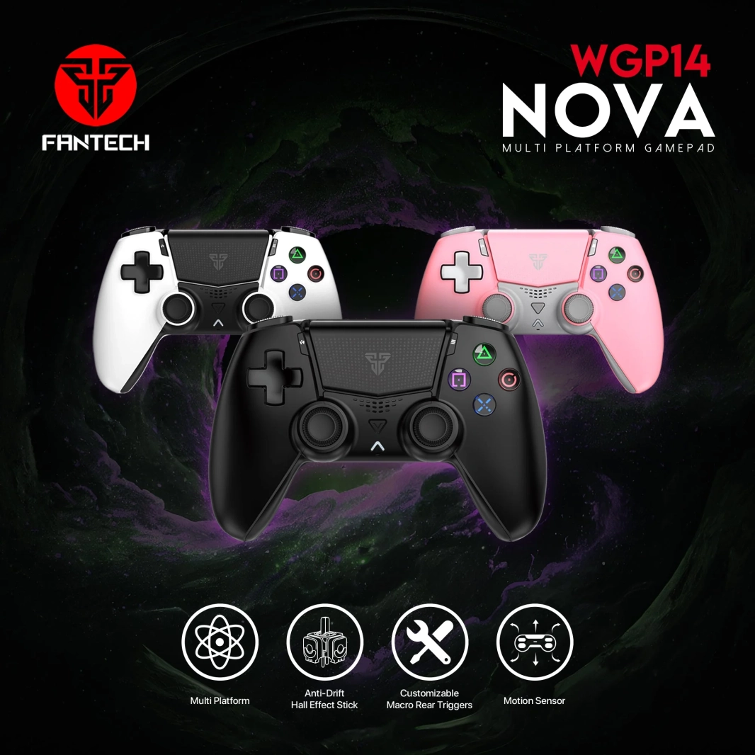 لوحة ألعاب Fantech NOVA WGP14 متعددة المنصات بتأثير هول