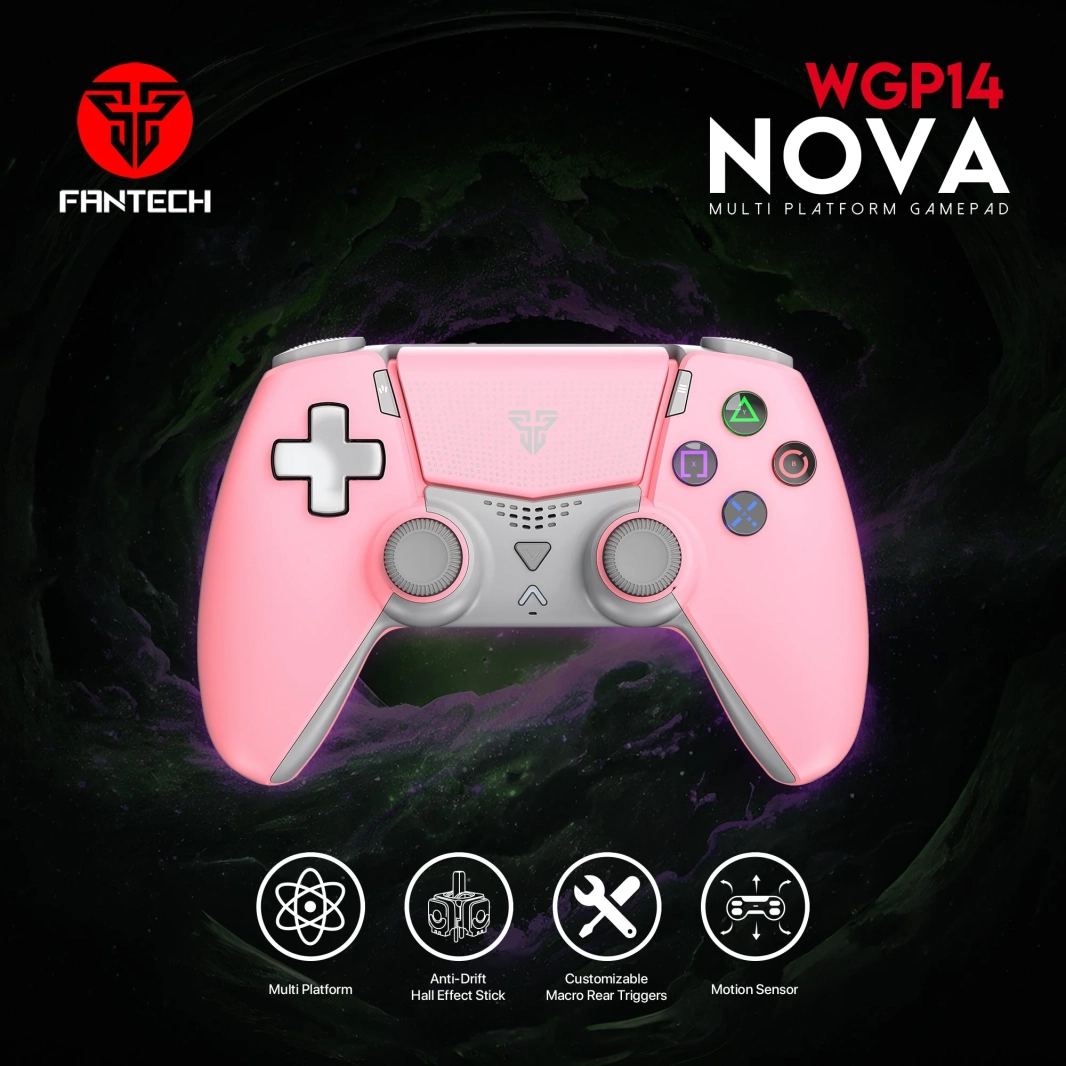 لوحة ألعاب Fantech NOVA WGP14 متعددة المنصات بتأثير هول