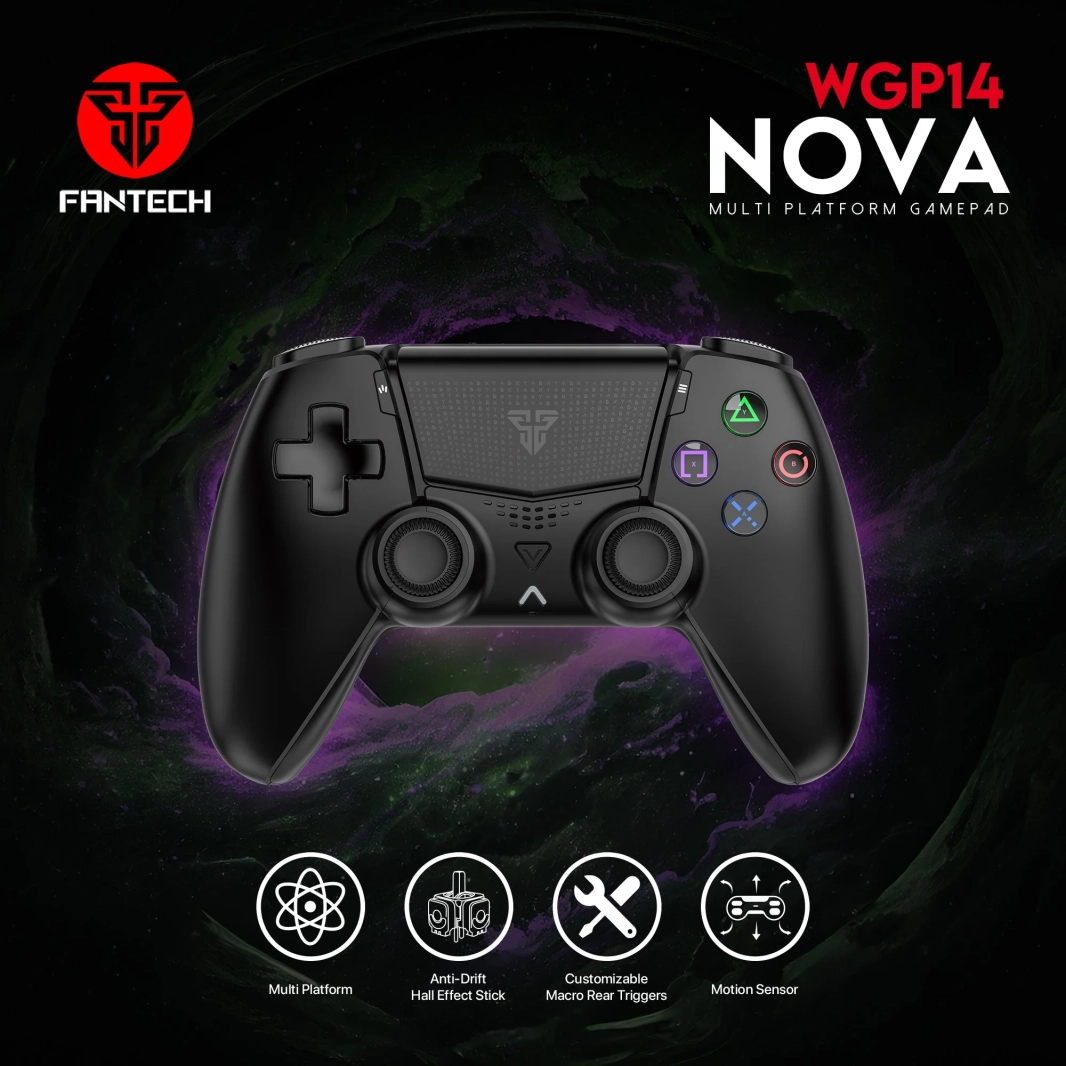 لوحة ألعاب Fantech NOVA WGP14 متعددة المنصات بتأثير هول