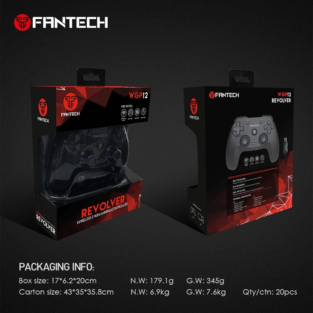 وحدة تحكم الألعاب FANTECH REVOLVER WGP12