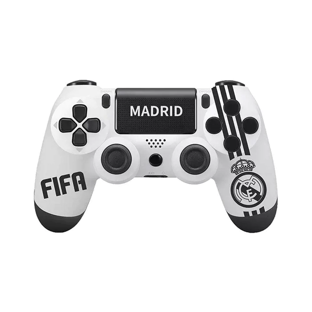 لوحة تحكم لاسلكية بتقنية البلوتوث لجهاز PS4 FIFA Madrid