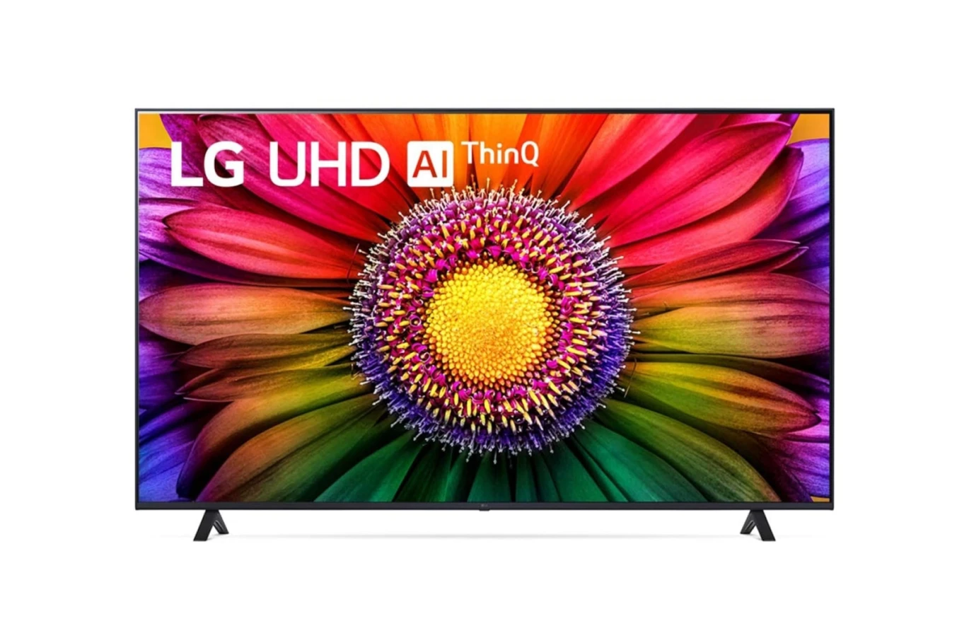 تلفزيون LG UHD 4K، 55 بوصة، سلسلة UR7800، نظام التشغيل WebOS Smart AI ThinQ، جهاز تحكم عن بعد سحري، سينما ثلاثية الجوانب، HDR10، HLG، AI Sound Pro (5.1.2ch)، حامل ثنائي الأقطاب، جديد 2023