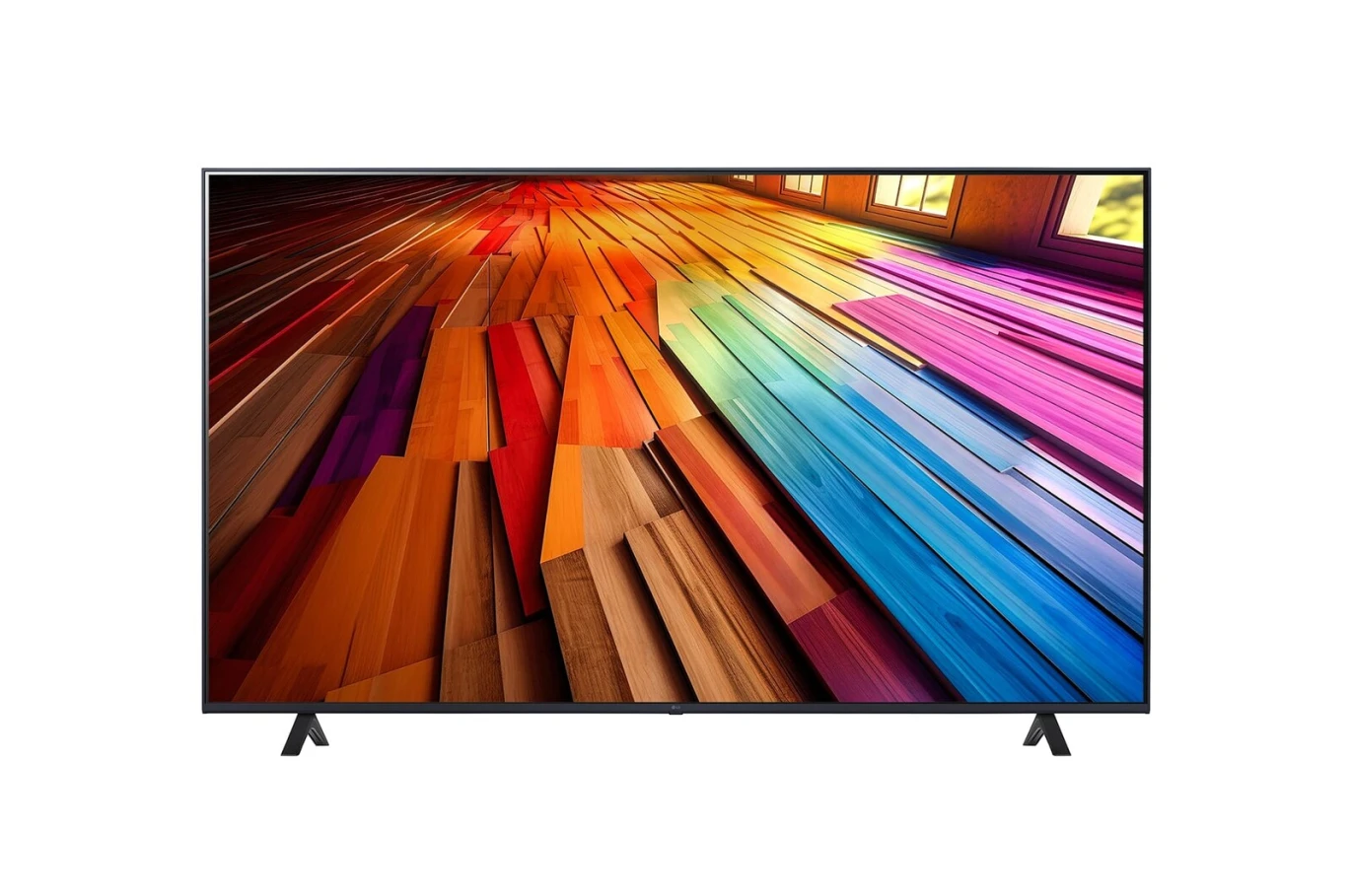 تلفزيون LG UHD 4K مقاس 70 بوصة من سلسلة UT8000، نظام التشغيل WebOS Smart AI ThinQ، جهاز تحكم عن بعد سحري، سينما ثلاثية الجوانب، HDR10، HLG، AI Sound Pro (5.1.2ch)، حامل ثنائي الأقطاب