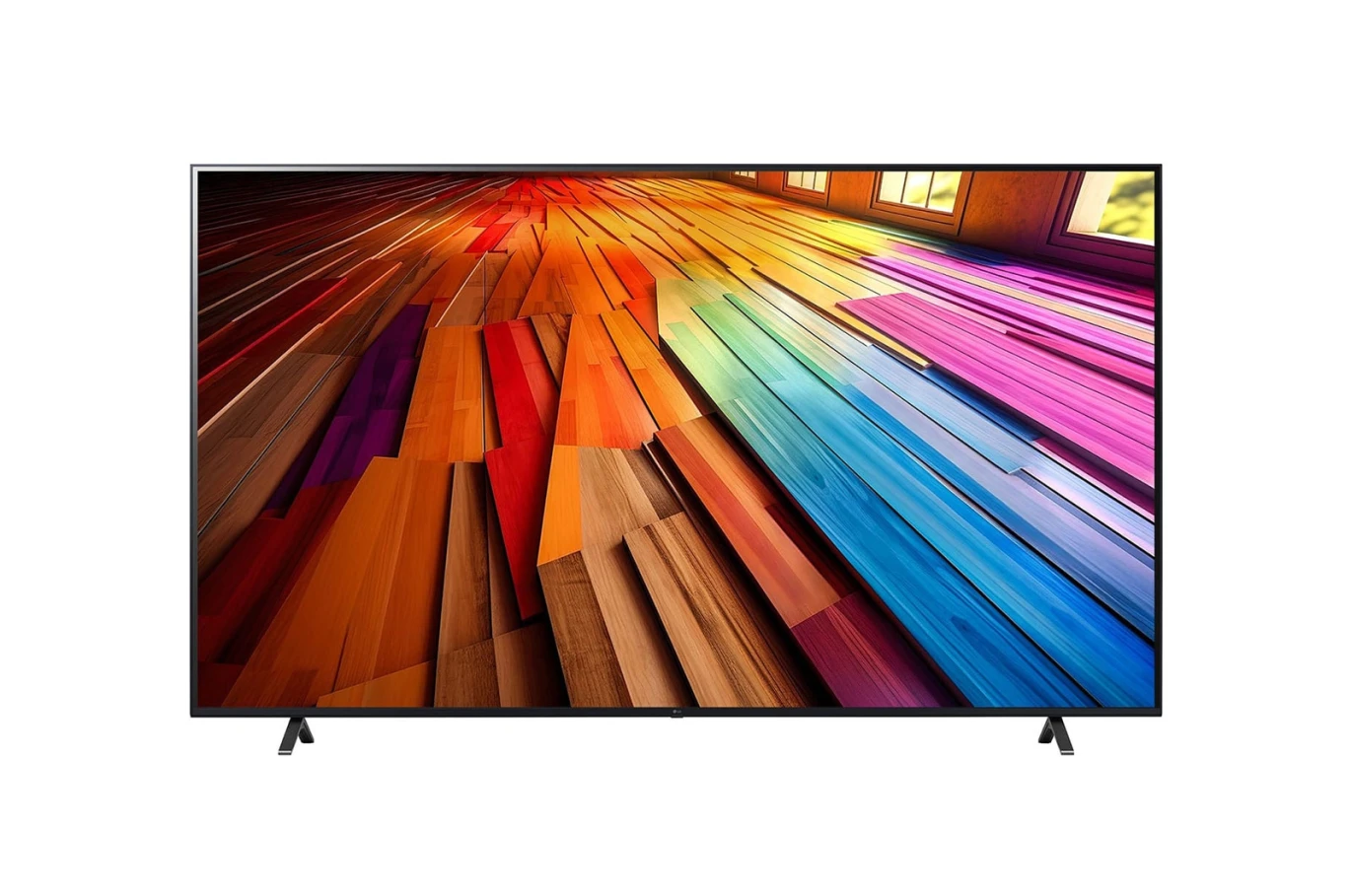 تلفزيون LG UHD UT80 4K الذكي مقاس 86 بوصة مع جهاز تحكم عن بعد AI Magic HDR10 webOS24 – 86UT80006LA (2024)