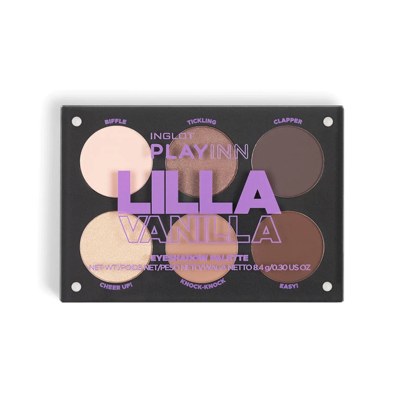 مجموعة ظلال العيون INGLOT PLAYINN Lilla Vanilla