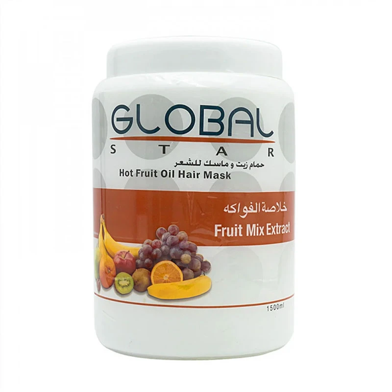 GLOBAL STAR HOT OIL HAIR MASK خلاصة الفواكه