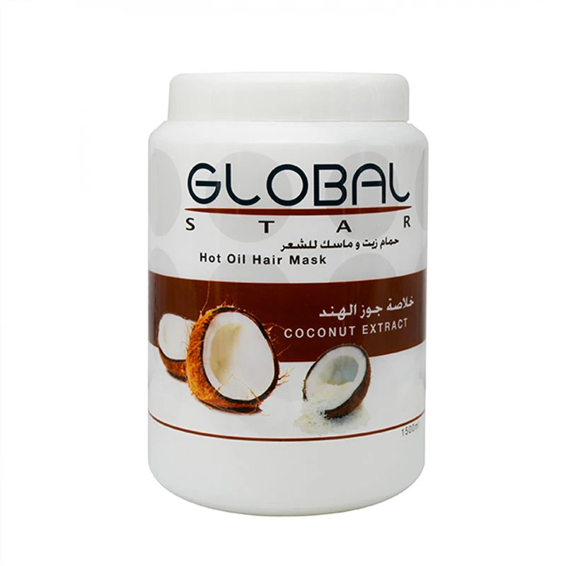 GLOBAL STAR HOT OIL HAIR MASK خلاصة جوز الهند