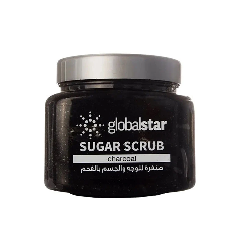 GLOBAL STAR SUGAR SCRUB 600g سنفره بخلاصه الفحم