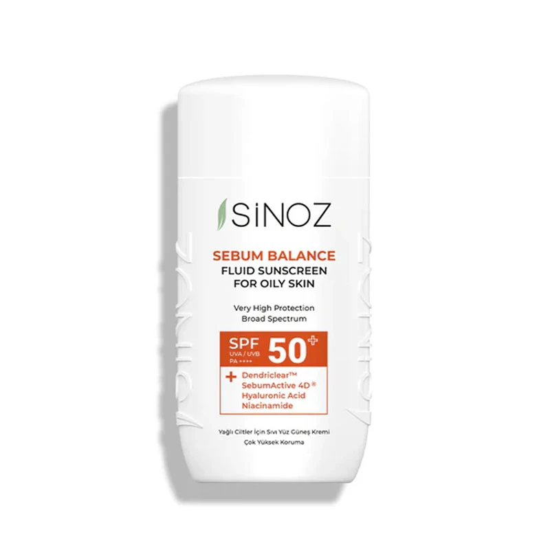 سائل الحماية من الشمس Sinoz Sebum Balance للبشرة الدهنية SPF50 50 مل